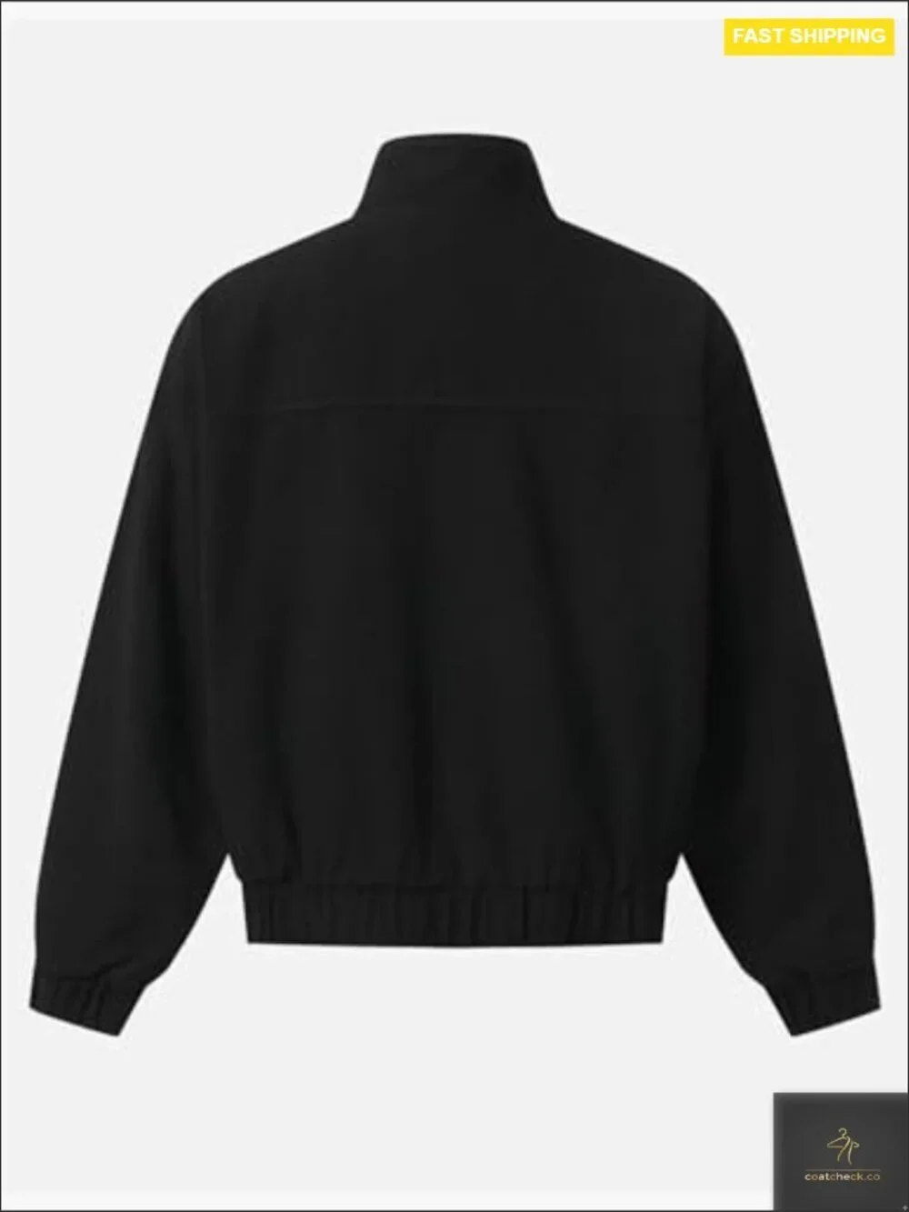 Mens Boxy Jacket Vintage Slant Placket Button Coat Streetwear Y2K Cotton